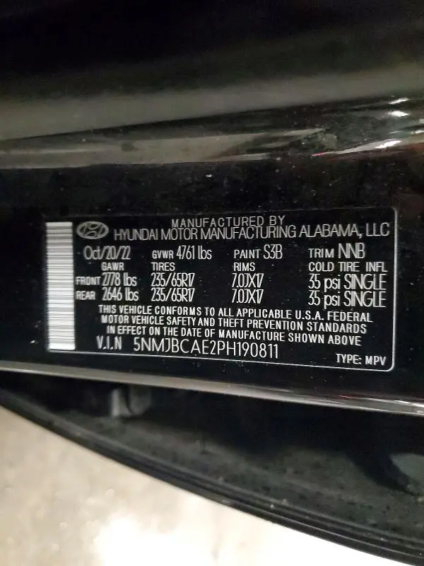 2023 HYUNDAI TUCSON SEL  