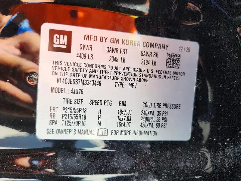 2021 BUICK ENCORE PREFERRED  