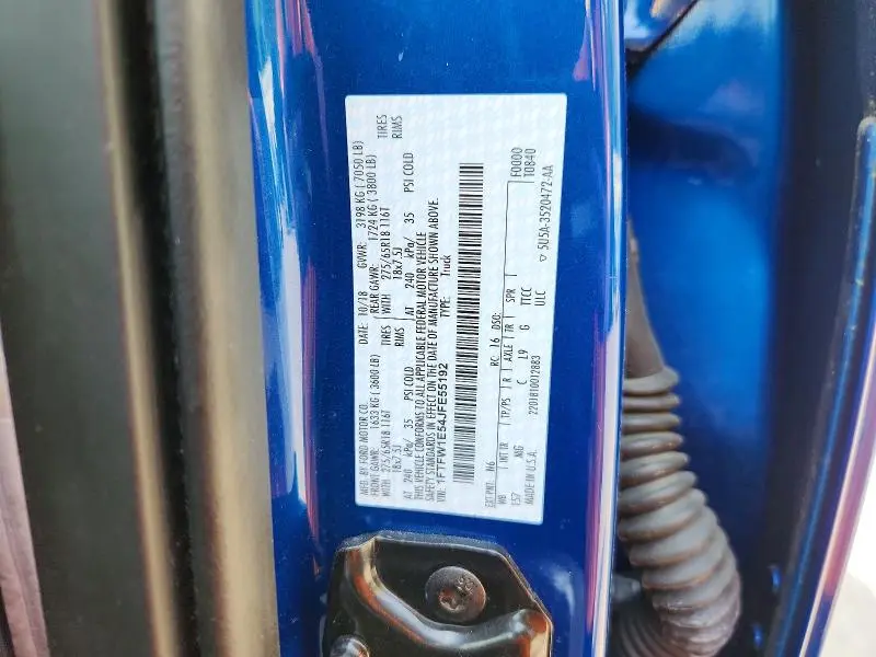 2018 FORD F150 SUPERCREW  