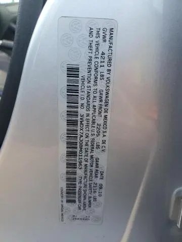 2011 VOLKSWAGEN JETTA SE  