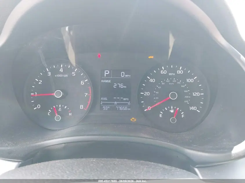 2020 KIA RIO S