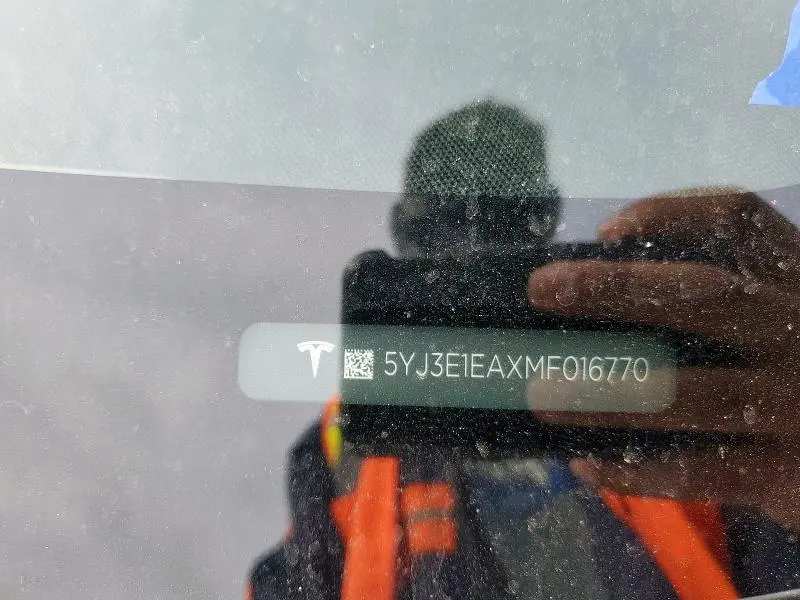 2021 TESLA MODEL 3 