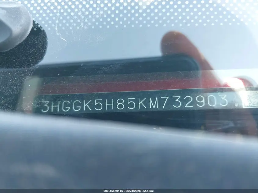 2019 HONDA FIT EX