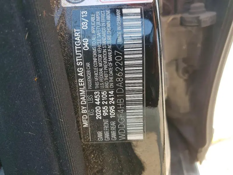 2013 MERCEDES-BENZ C 250  