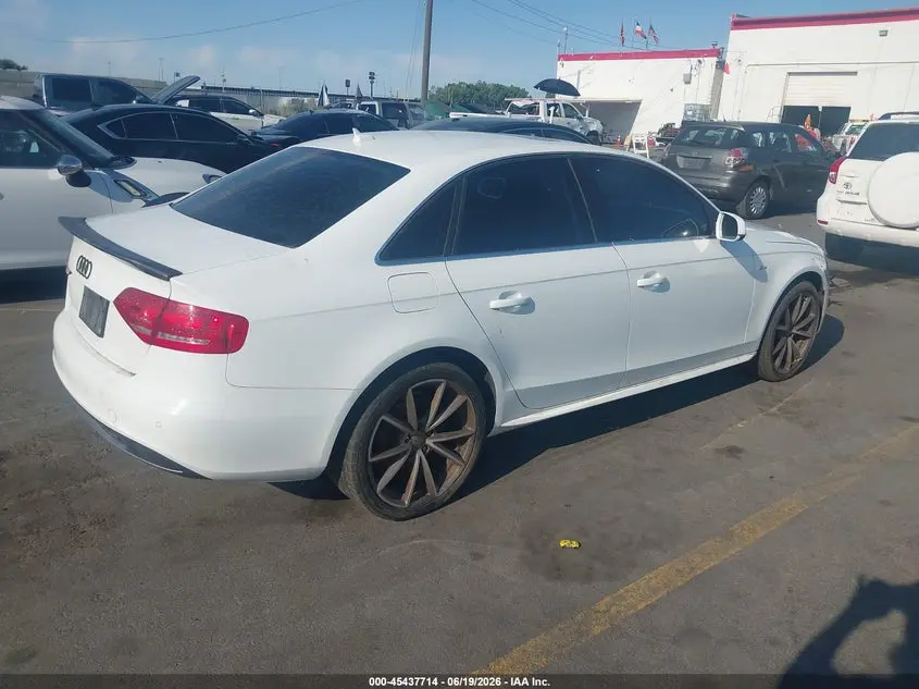2012 AUDI A4 2.0T PREMIUM PLUS