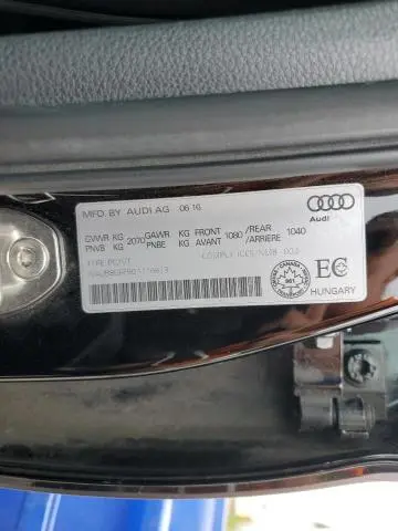 2016 AUDI A3 PREMIUM  