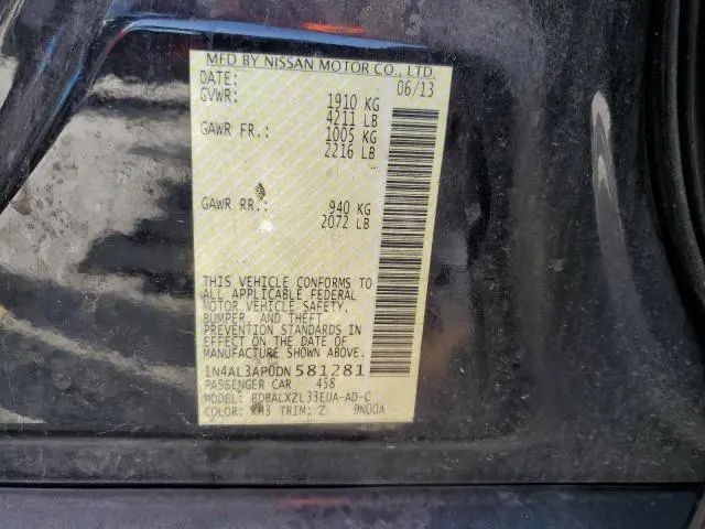 2013 NISSAN ALTIMA 2.5  