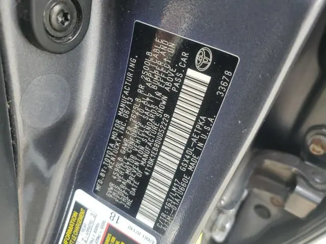 2013 TOYOTA AVALON BASE  