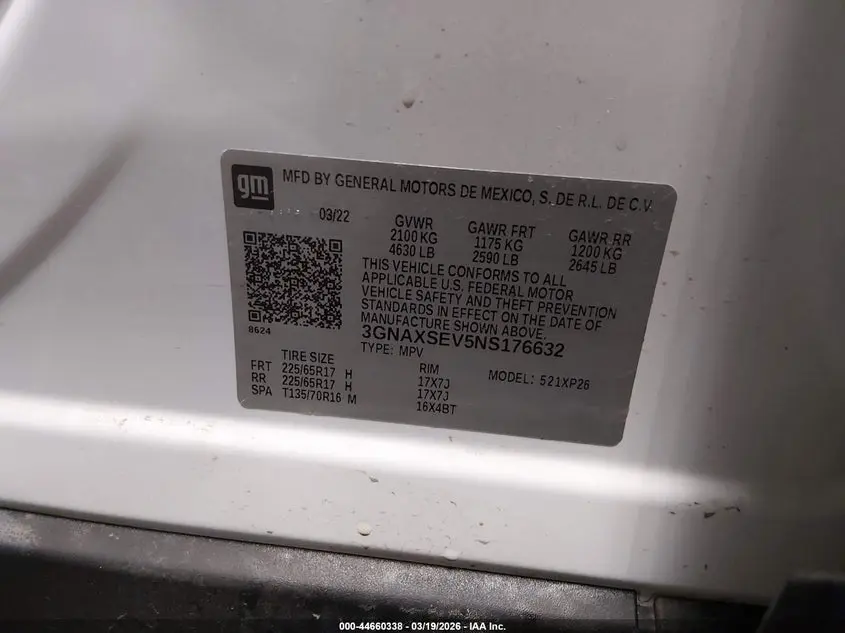 2022 CHEVROLET EQUINOX AWD LS