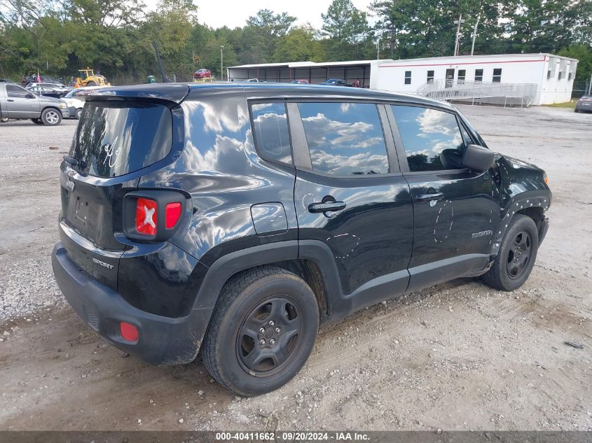 2016 JEEP RENEGADE SPORT