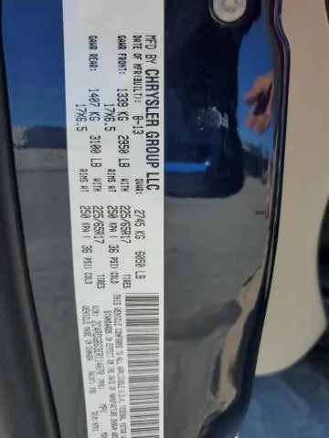 2014 DODGE GRAND CARAVAN SE  