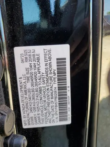 2023 HONDA PASSPORT EXL  
