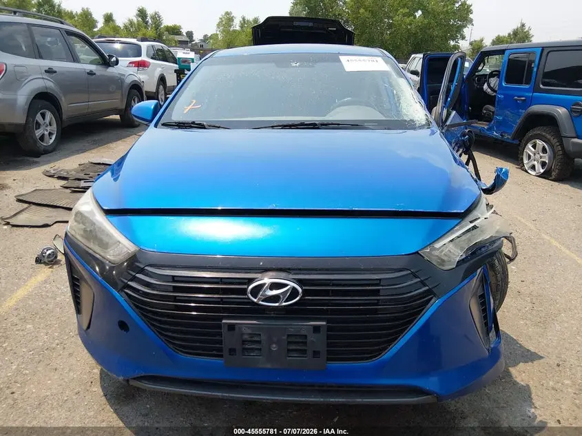 2018 HYUNDAI IONIQ HYBRID BLUE