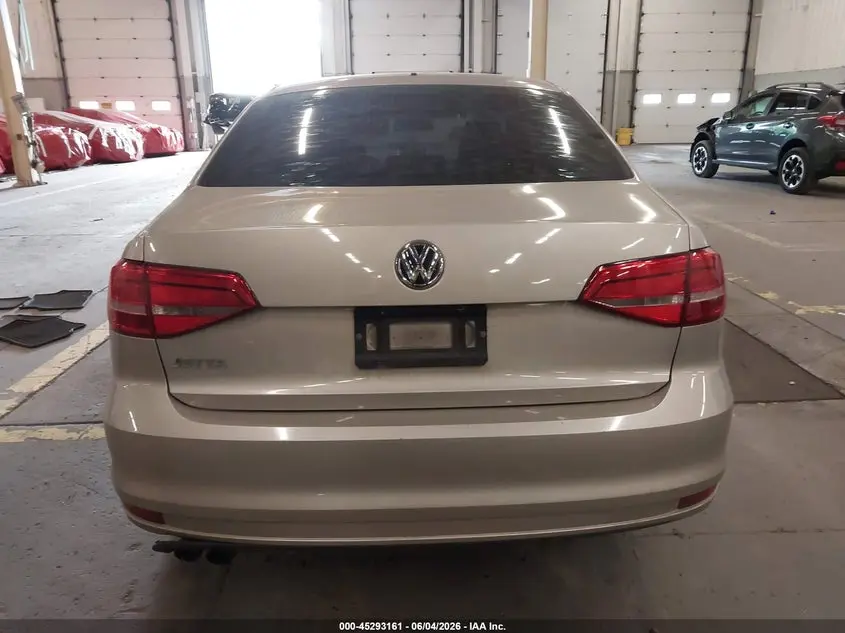 2015 VOLKSWAGEN JETTA 2.0L S