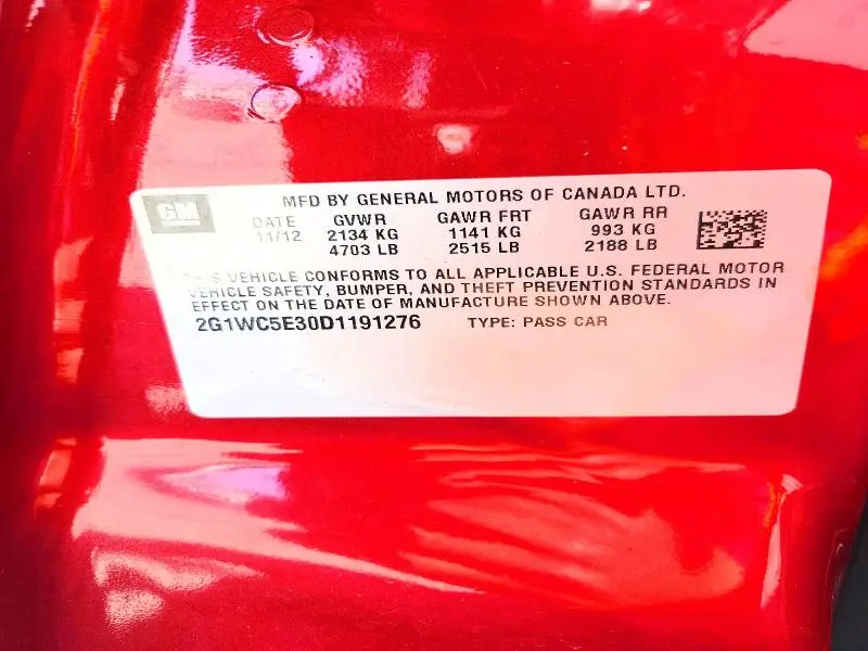 2013 CHEVROLET IMPALA LTZ  