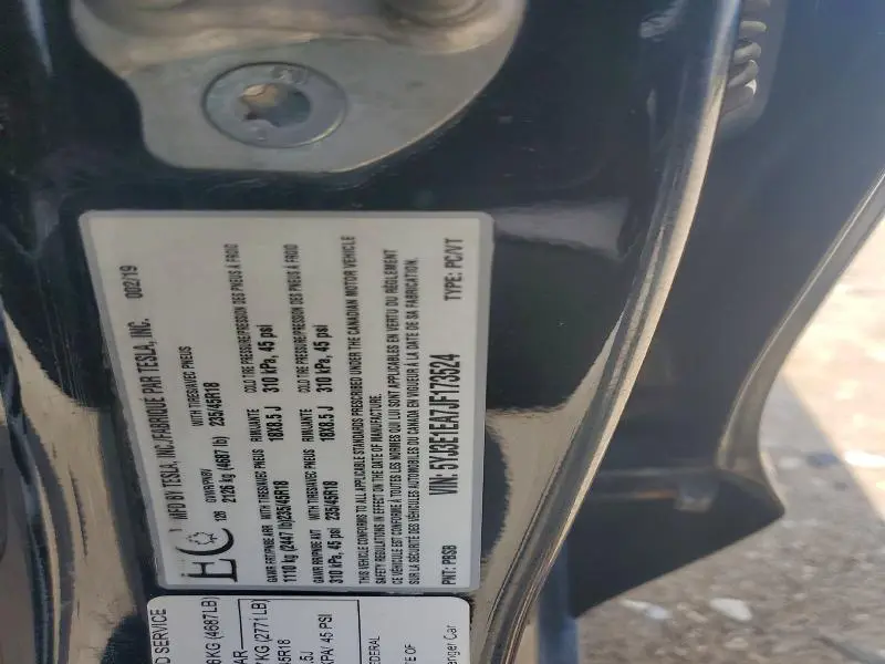 2018 TESLA MODEL 3   
