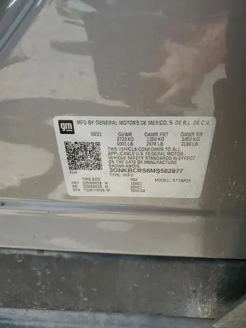 2021 CHEVROLET BLAZER 2LT  