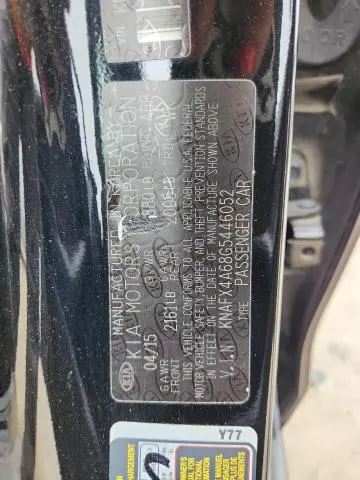 2016 KIA FORTE LX  