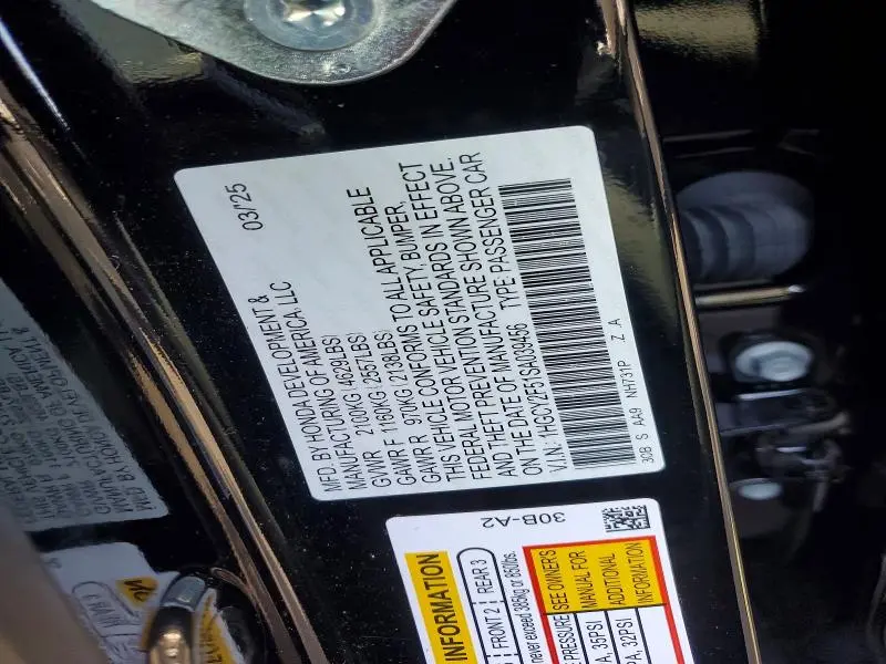 2025 HONDA ACCORD HYBRID SPORT  