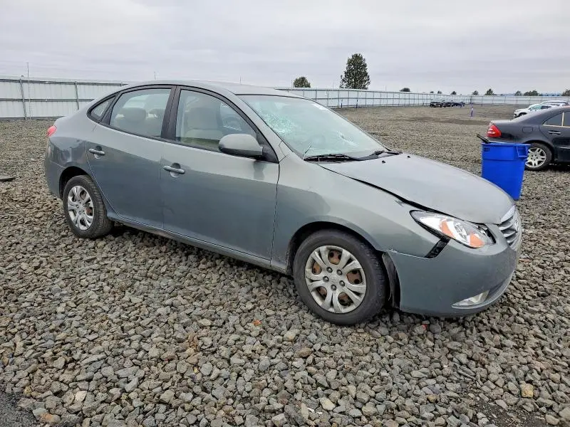 2010 HYUNDAI ELANTRA BLUE  