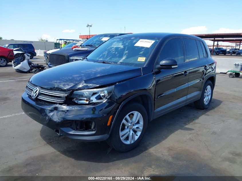 2014 VOLKSWAGEN TIGUAN S