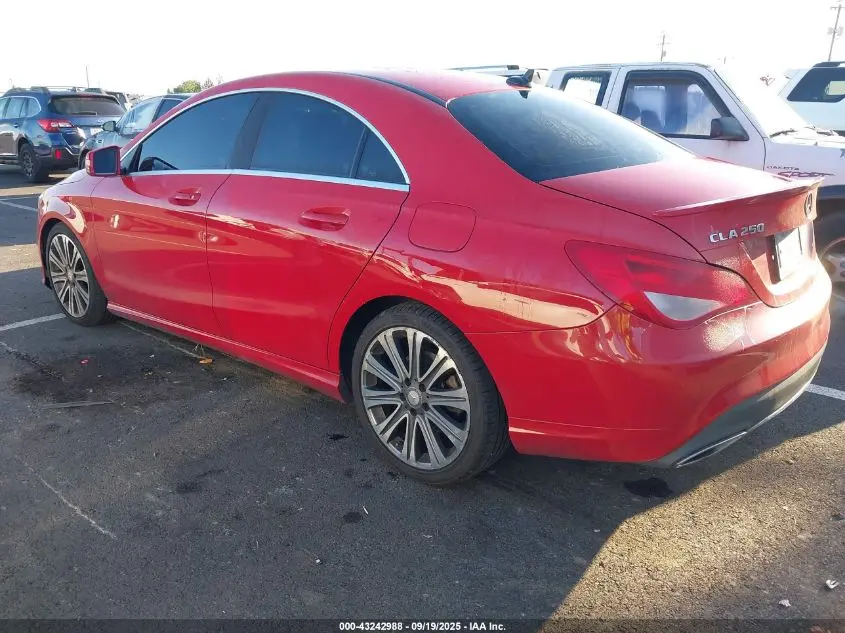 2017 MERCEDES-BENZ CLA 250  