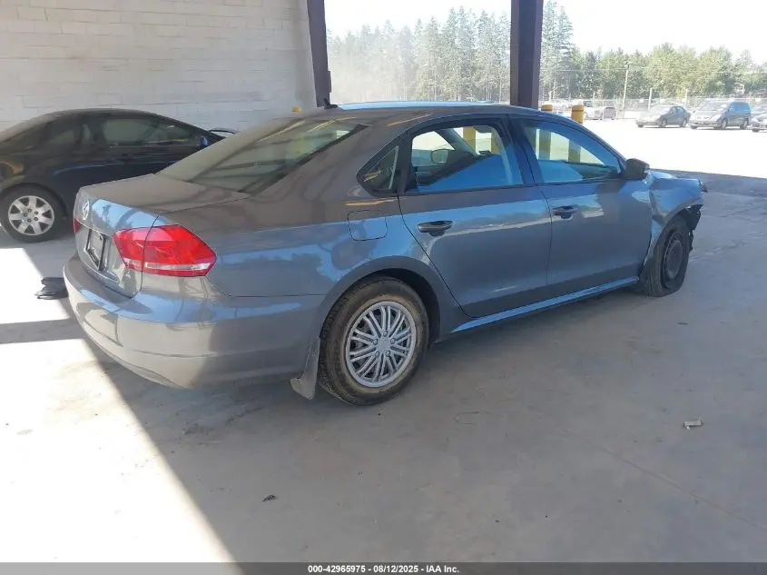 2014 VOLKSWAGEN PASSAT 2.5L S