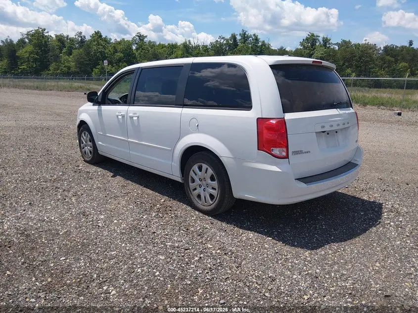 2017 DODGE GRAND CARAVAN SE