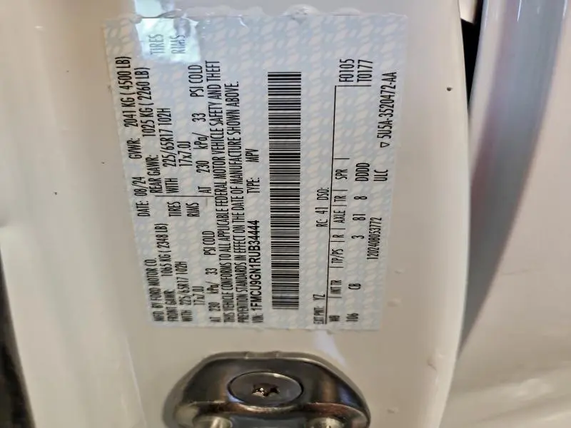 2024 FORD ESCAPE ACTIVE  