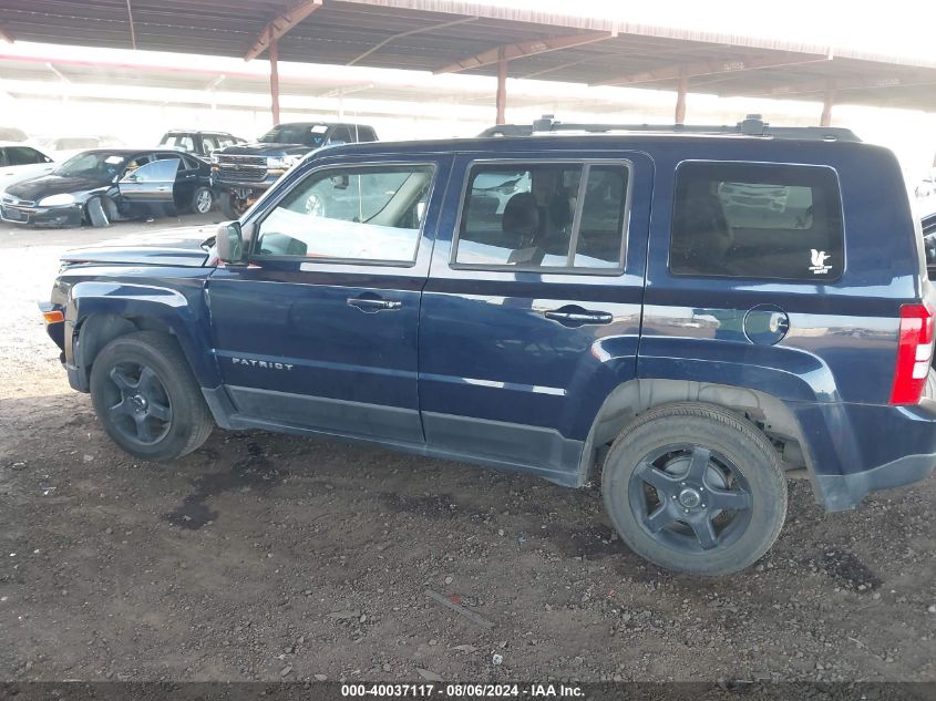 2017 JEEP PATRIOT SPORT FWD