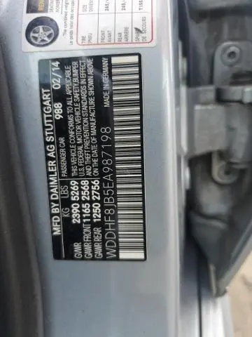2014 MERCEDES-BENZ E 350 4MATIC  