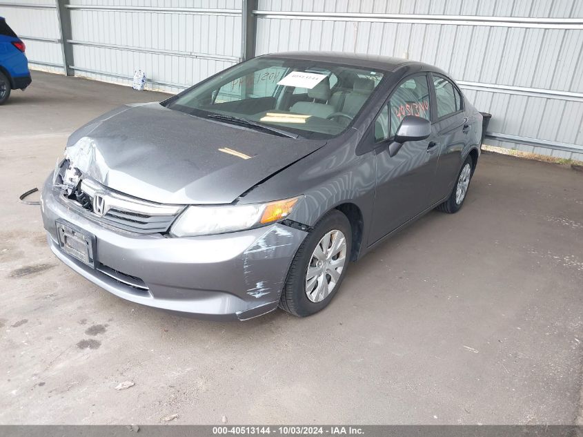 2012 HONDA CIVIC LX