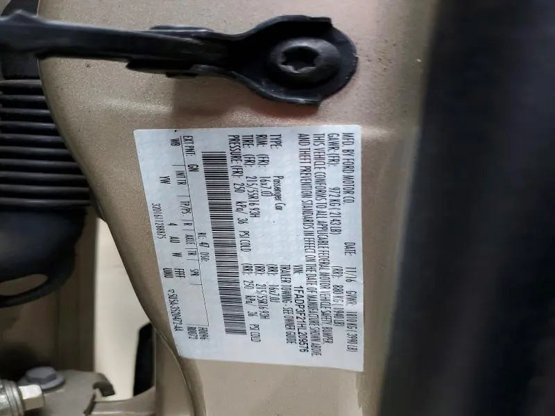 2017 FORD FOCUS SE  