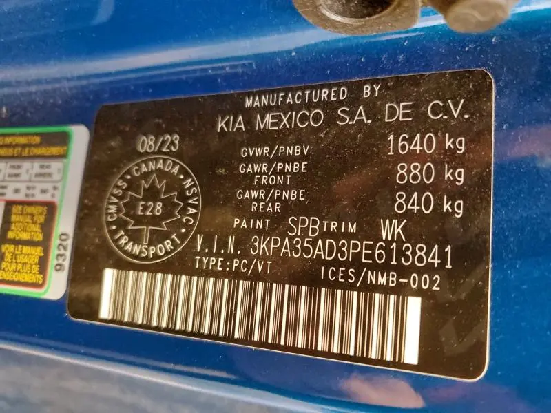 2023 KIA RIO EX PREMIUM  