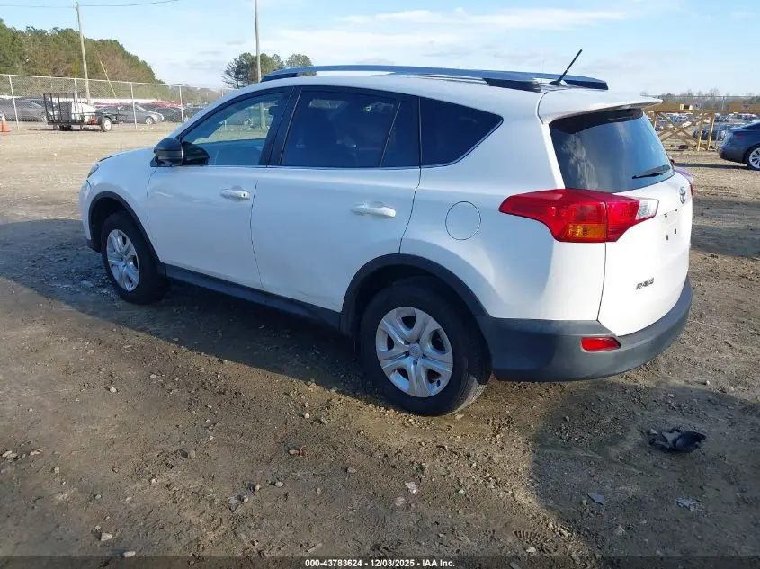 2013 TOYOTA RAV4 LE