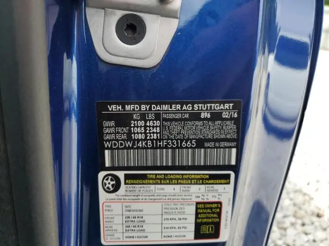 2017 MERCEDES-BENZ C 300 4MATIC  