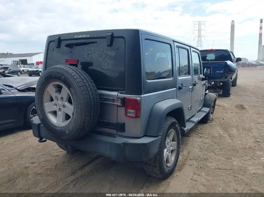 2017 JEEP WRANGLER UNLIMITED SPORT 4X4