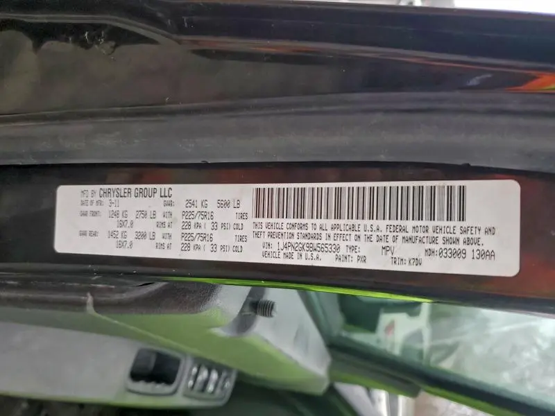 2011 JEEP LIBERTY SPORT  