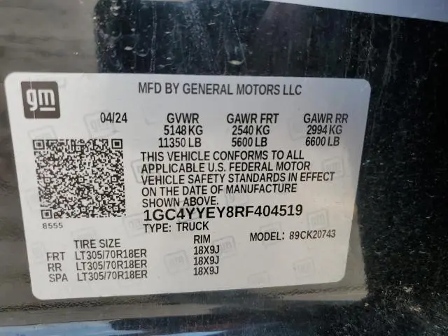 2024 CHEVROLET SILVERADO K2500 ZR2  