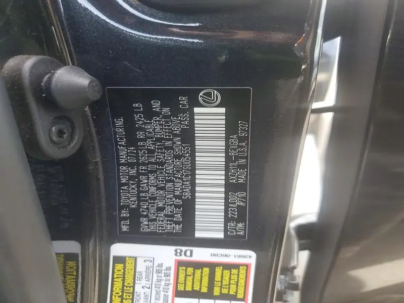 2025 LEXUS ES 300H BASE  