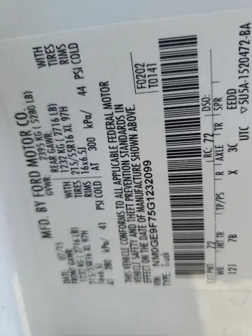 2016 FORD TRANSIT CONNECT XLT  