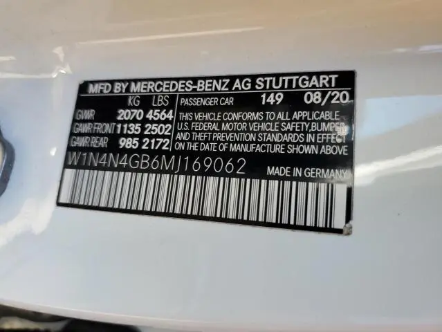 2021 MERCEDES-BENZ GLA 250  