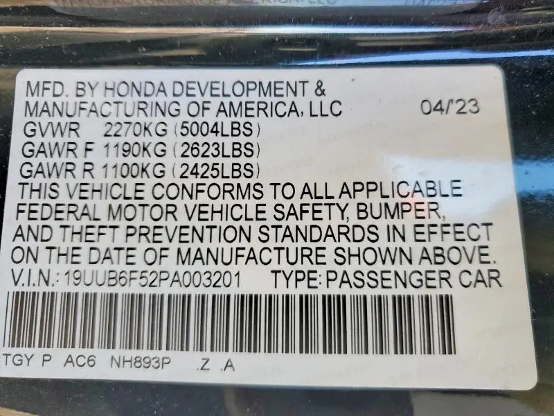 2023 ACURA TLX A-SPEC  