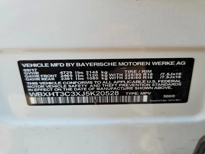 2018 BMW X1 XDRIVE28I  