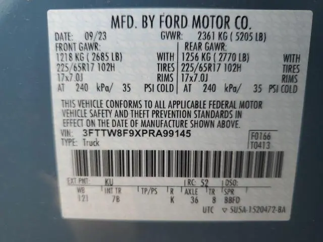 2023 FORD MAVERICK XL  