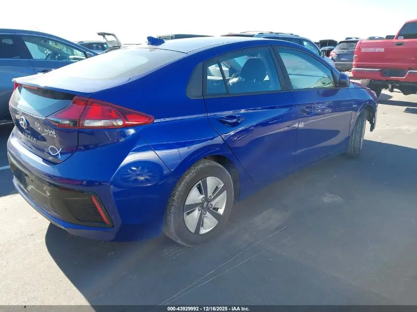 2019 HYUNDAI IONIQ HYBRID BLUE