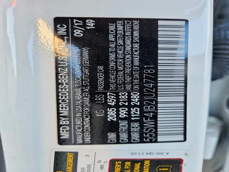 2018 MERCEDES-BENZ C 300  