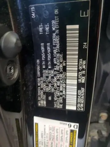 2015 LEXUS GX 460  