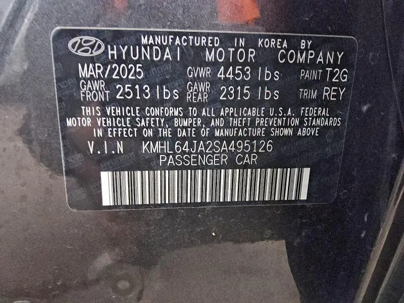 2025 HYUNDAI SONATA SEL  
