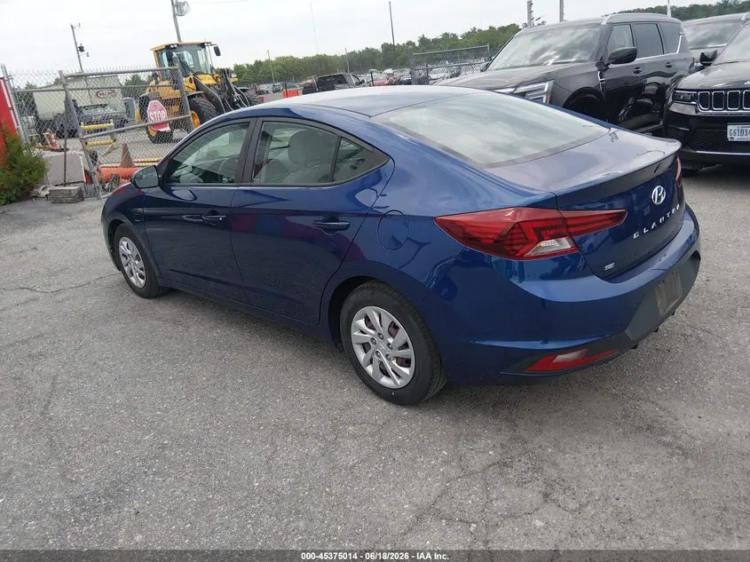2020 HYUNDAI ELANTRA SE